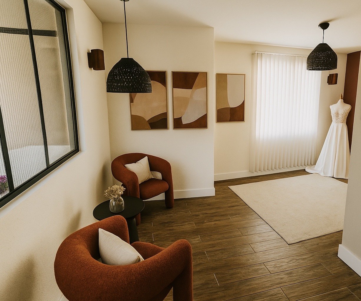 Le lounge des mariées
