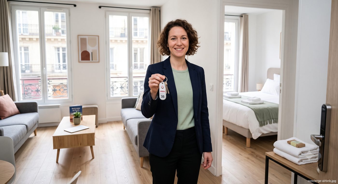Devenir conciergerie Airbnb en auto-entrepreneur