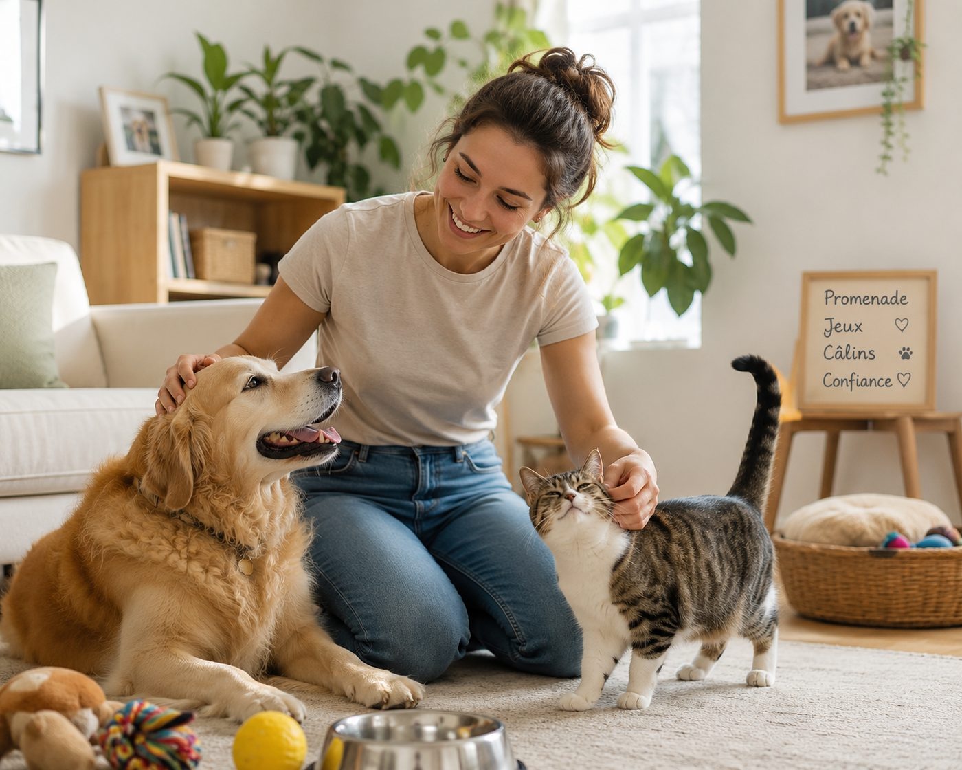 Devenir pet-sitter en auto-entrepreneur